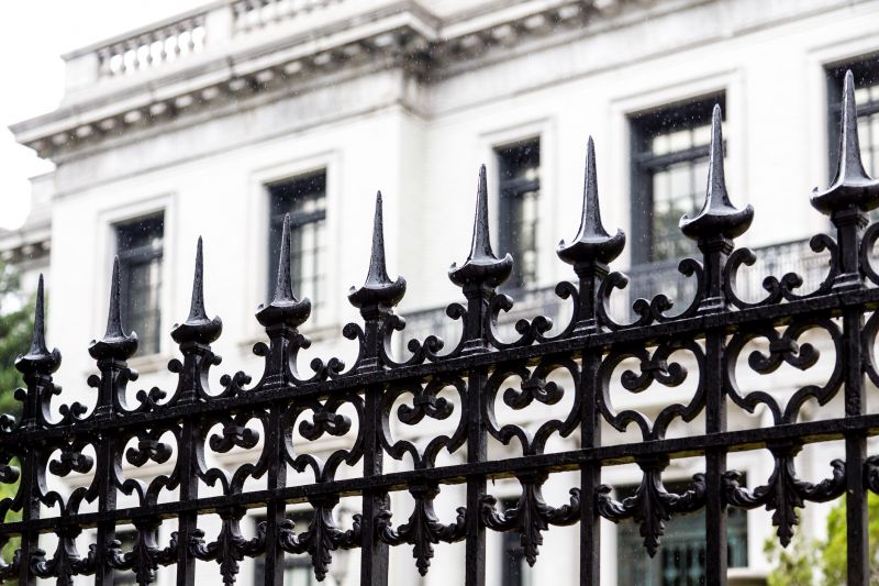 Wrought Iron Fence Repair detail